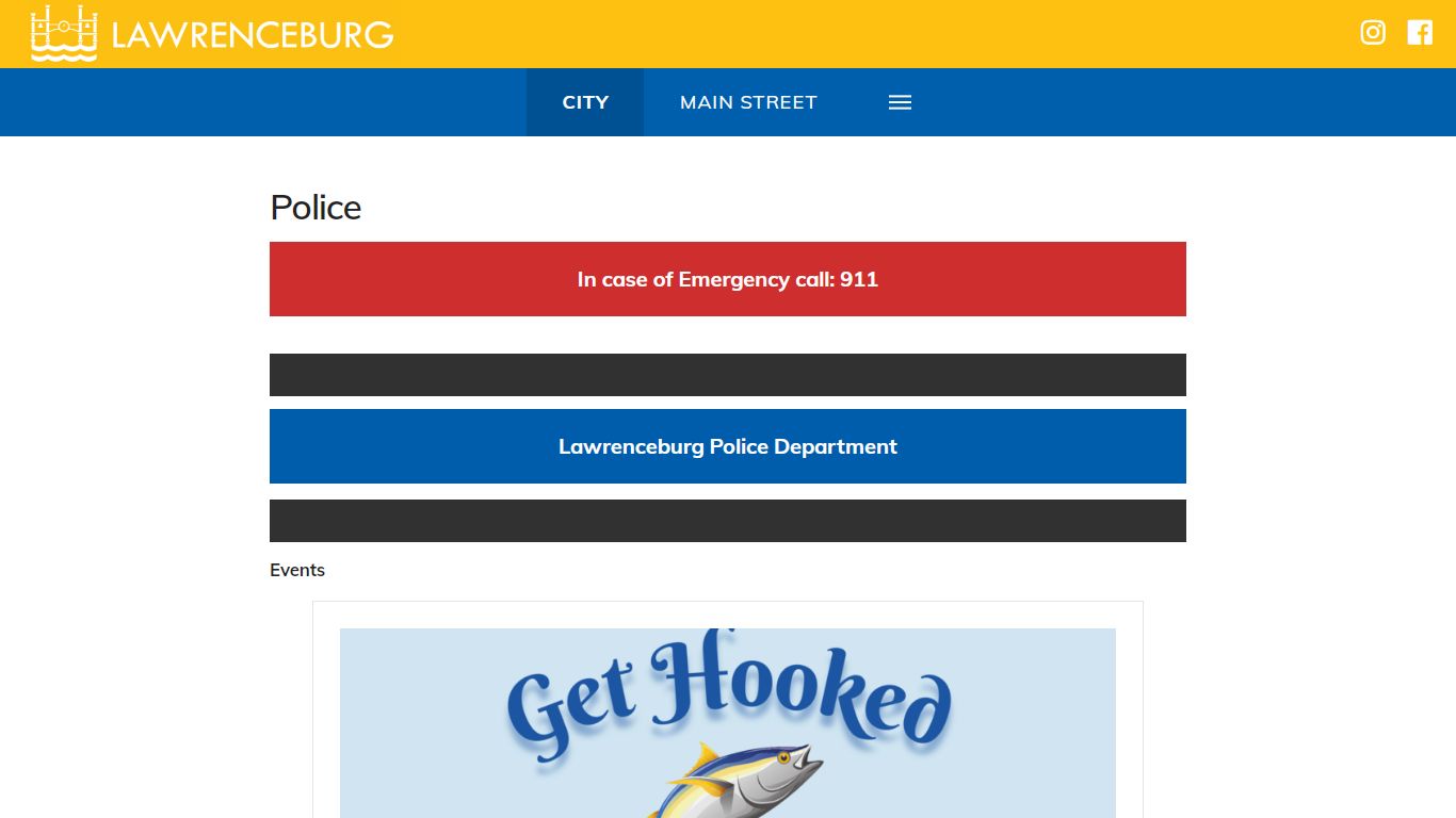 Police - City of Lawrenceburg Indiana and Main Street Official Site